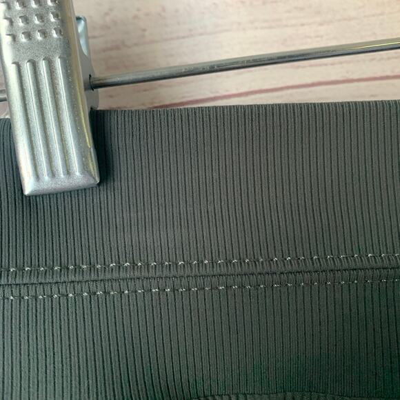 Athleta Sage Green Brooklyn Stretch Mini Skort Zipper Pockets Golf Tennis Size 2 - Picture 7 of 16